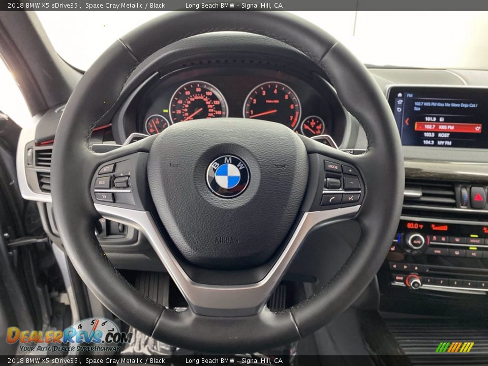 2018 BMW X5 sDrive35i Space Gray Metallic / Black Photo #18
