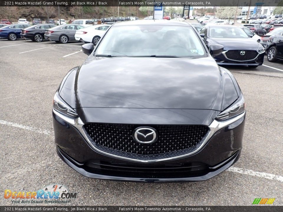 2021 Mazda Mazda6 Grand Touring Jet Black Mica / Black Photo #4