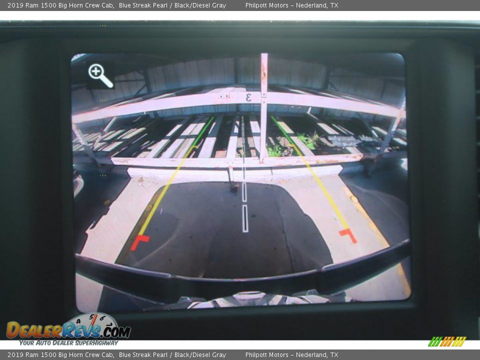 2019 Ram 1500 Big Horn Crew Cab Blue Streak Pearl / Black/Diesel Gray Photo #25