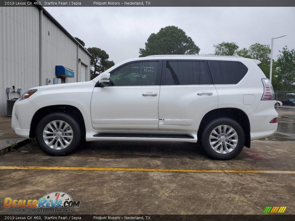 2019 Lexus GX 460 Starfire Pearl / Sepia Photo #7