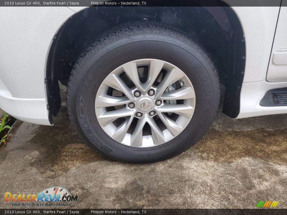 2019 Lexus GX 460 Starfire Pearl / Sepia Photo #10