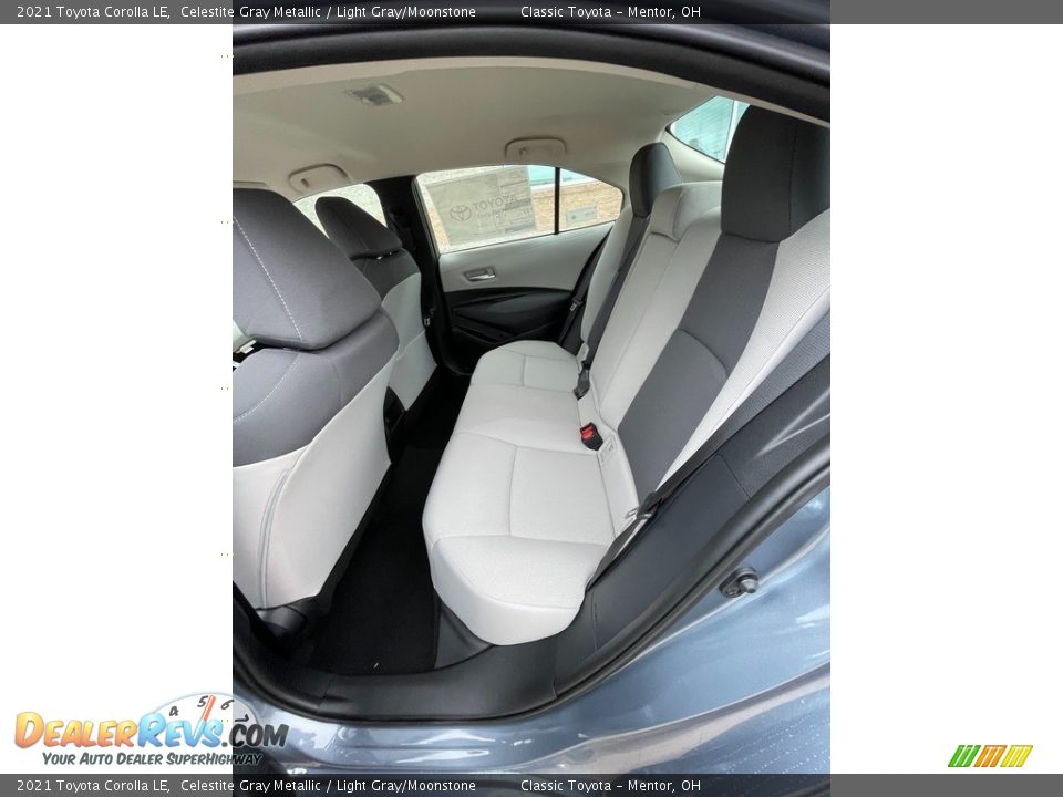 2021 Toyota Corolla LE Celestite Gray Metallic / Light Gray/Moonstone Photo #3
