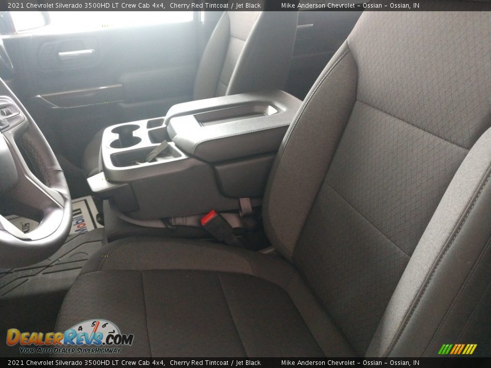 2021 Chevrolet Silverado 3500HD LT Crew Cab 4x4 Cherry Red Tintcoat / Jet Black Photo #15