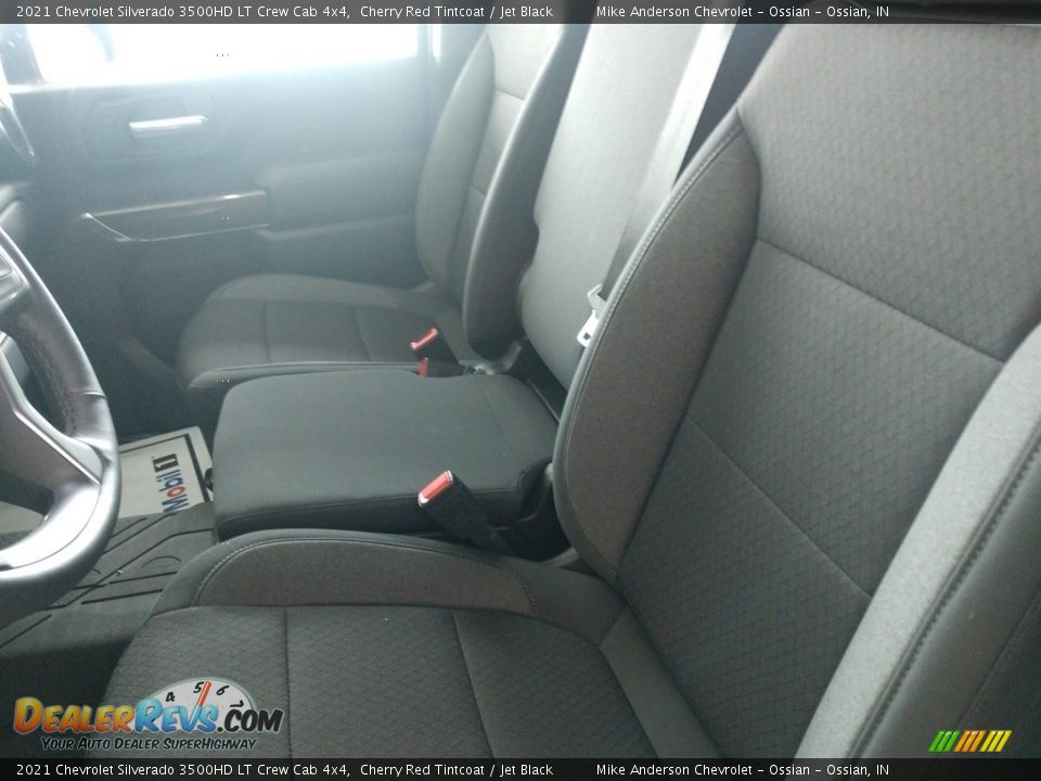 2021 Chevrolet Silverado 3500HD LT Crew Cab 4x4 Cherry Red Tintcoat / Jet Black Photo #16