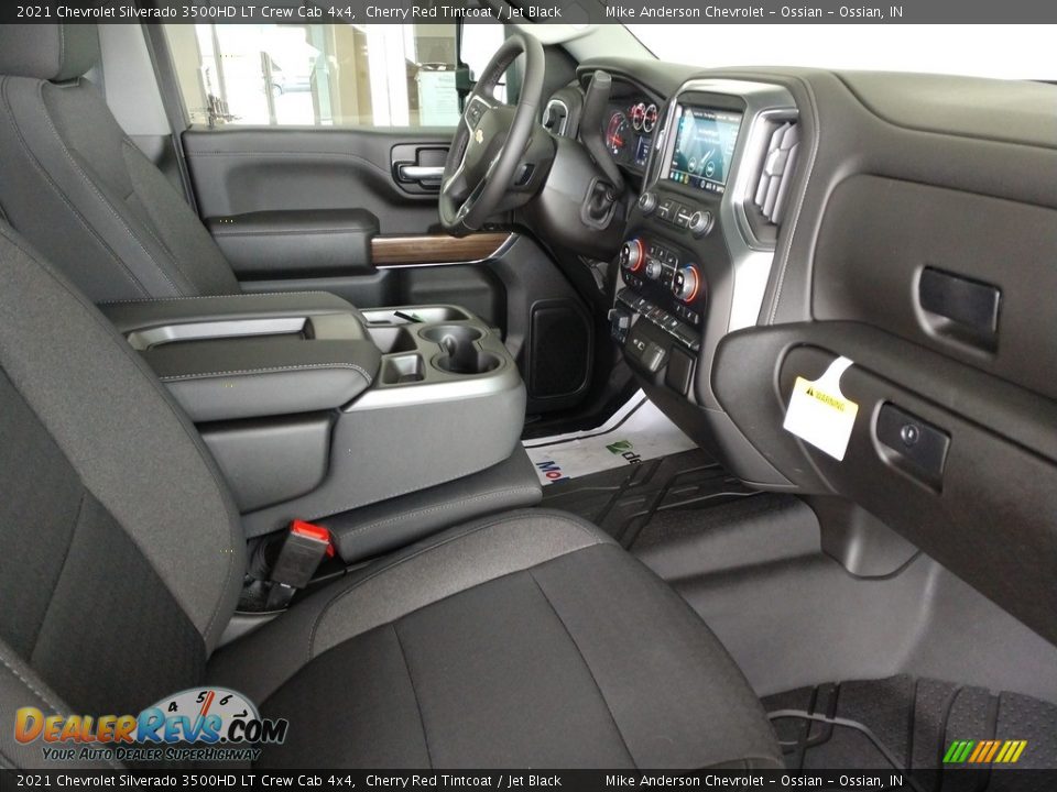 2021 Chevrolet Silverado 3500HD LT Crew Cab 4x4 Cherry Red Tintcoat / Jet Black Photo #22