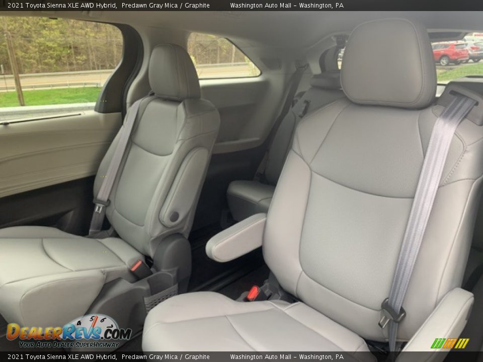 2021 Toyota Sienna XLE AWD Hybrid Predawn Gray Mica / Graphite Photo #24