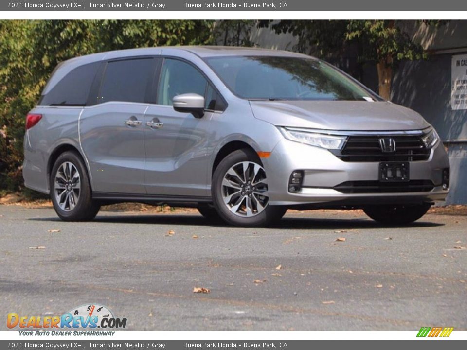 2021 Honda Odyssey EX-L Lunar Silver Metallic / Gray Photo #2
