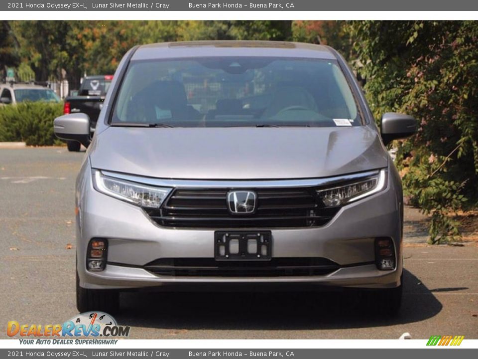 2021 Honda Odyssey EX-L Lunar Silver Metallic / Gray Photo #4