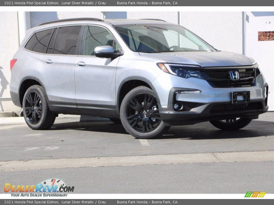 2021 Honda Pilot Special Edition Lunar Silver Metallic / Gray Photo #2