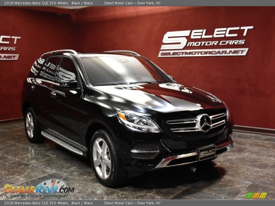 2018 Mercedes-Benz GLE 350 4Matic Black / Black Photo #2