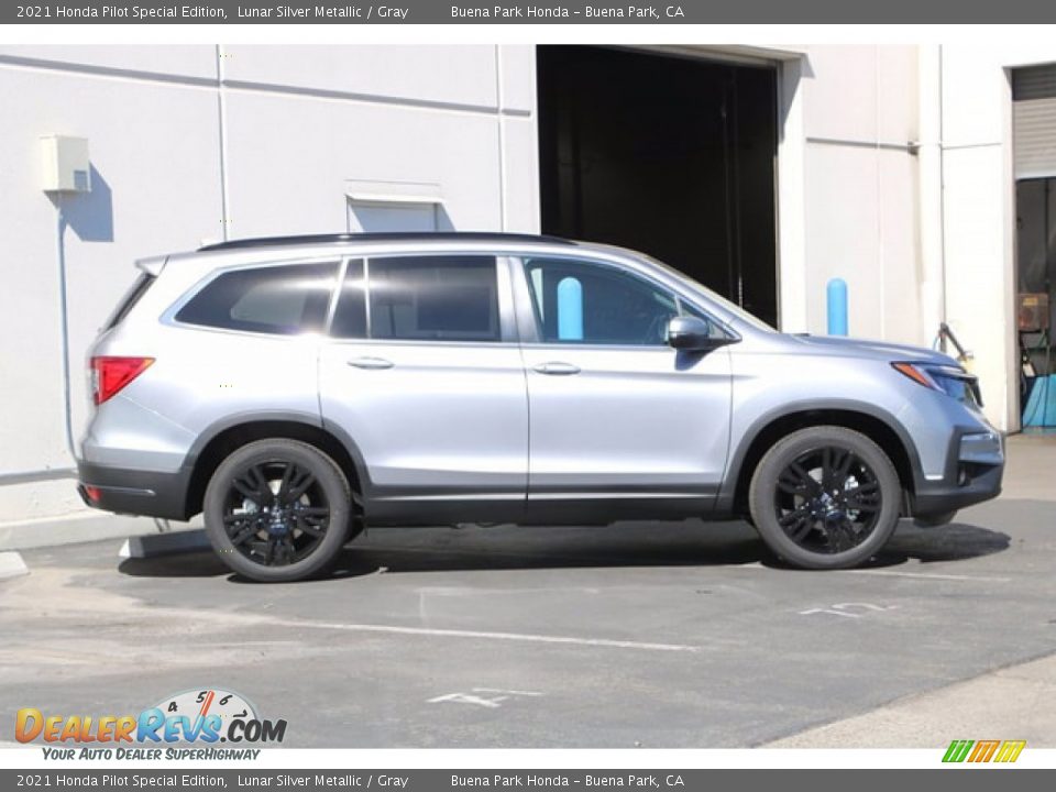 2021 Honda Pilot Special Edition Lunar Silver Metallic / Gray Photo #4