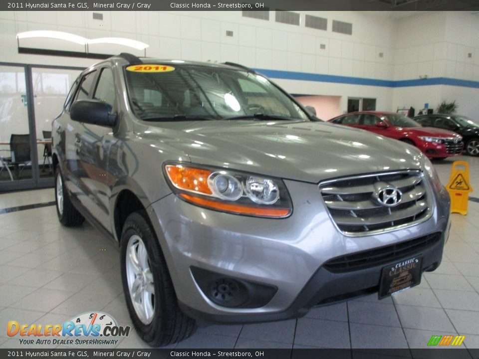 2011 Hyundai Santa Fe GLS Mineral Gray / Gray Photo #3