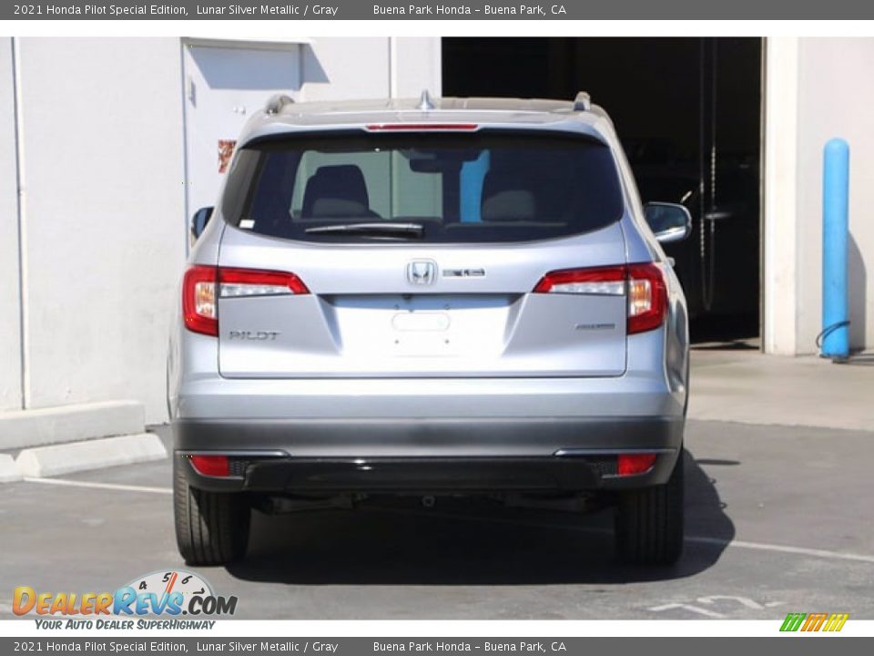 2021 Honda Pilot Special Edition Lunar Silver Metallic / Gray Photo #6