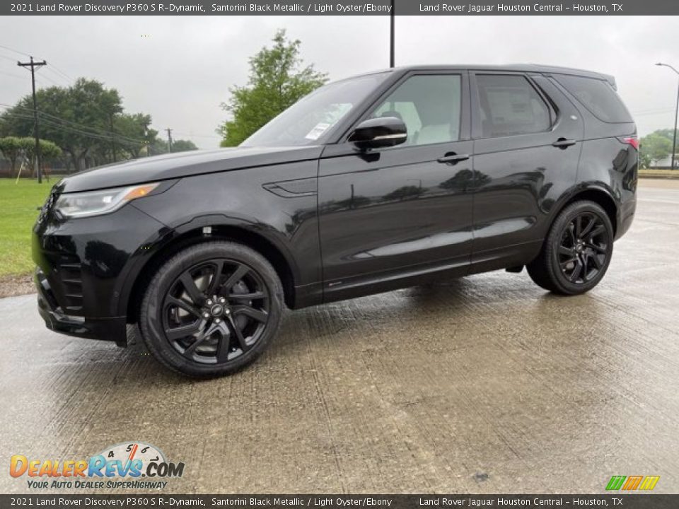 2021 Land Rover Discovery P360 S R-Dynamic Santorini Black Metallic / Light Oyster/Ebony Photo #1