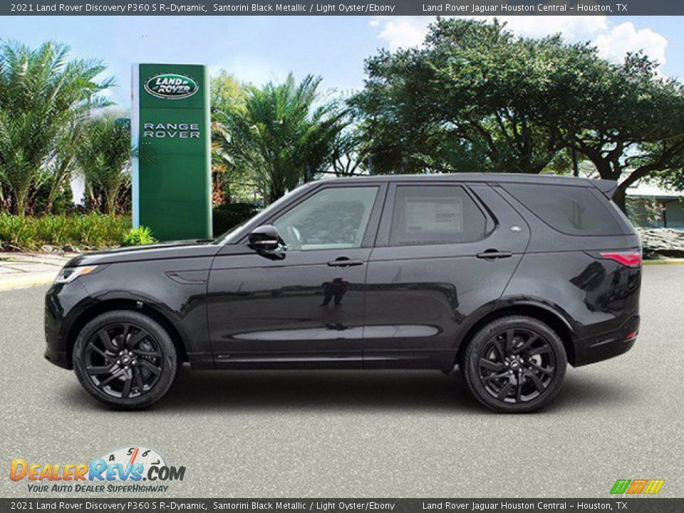 2021 Land Rover Discovery P360 S R-Dynamic Santorini Black Metallic / Light Oyster/Ebony Photo #6