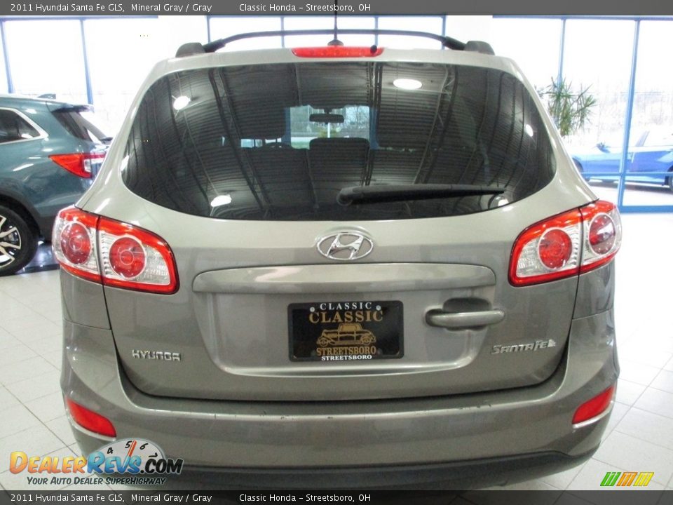 2011 Hyundai Santa Fe GLS Mineral Gray / Gray Photo #10