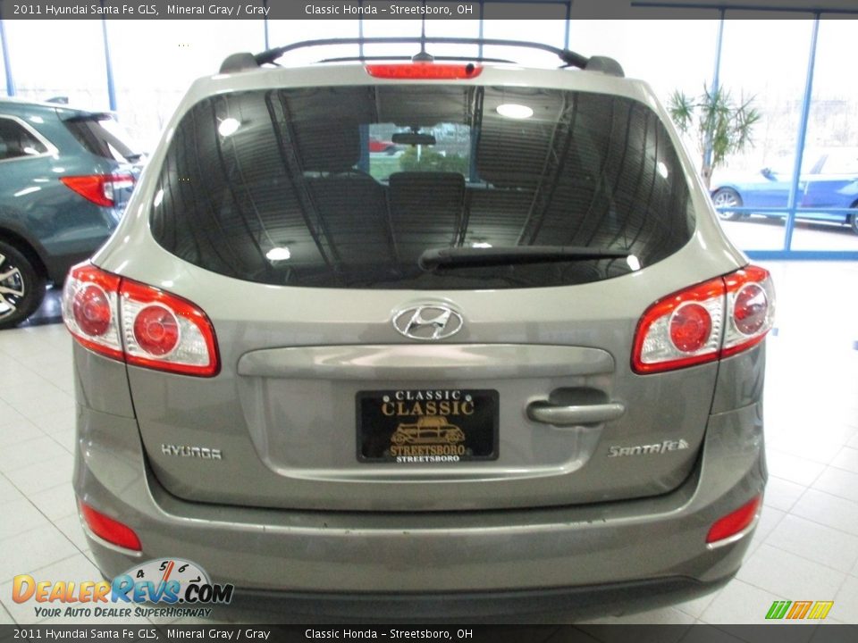 2011 Hyundai Santa Fe GLS Mineral Gray / Gray Photo #11