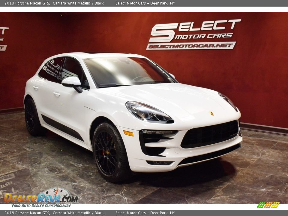 2018 Porsche Macan GTS Carrara White Metallic / Black Photo #3