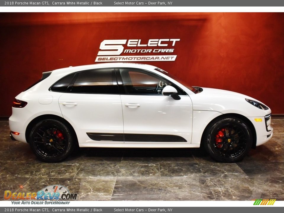 2018 Porsche Macan GTS Carrara White Metallic / Black Photo #4