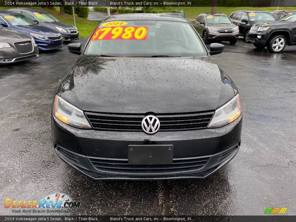 2014 Volkswagen Jetta S Sedan Black / Titan Black Photo #3