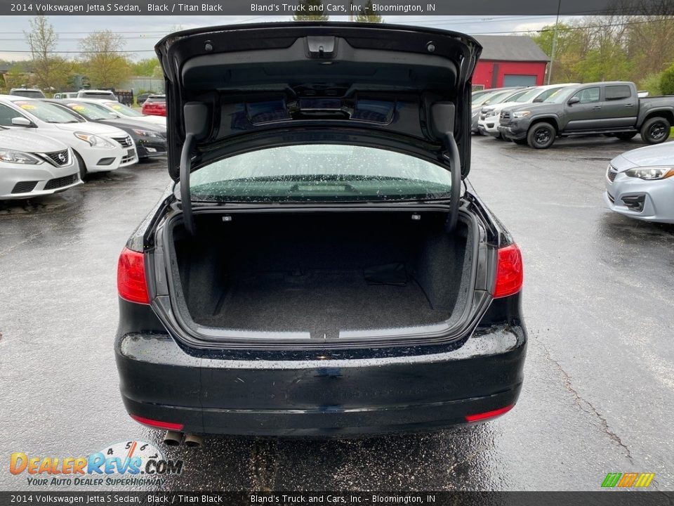 2014 Volkswagen Jetta S Sedan Black / Titan Black Photo #9