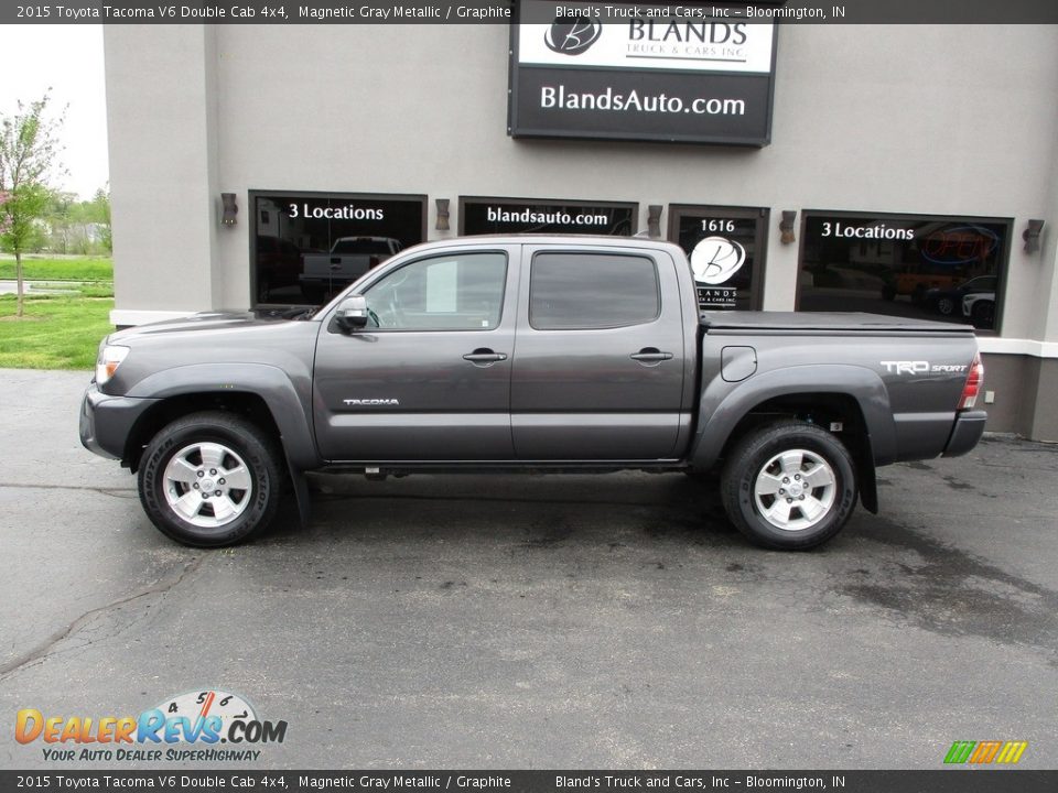 2015 Toyota Tacoma V6 Double Cab 4x4 Magnetic Gray Metallic / Graphite Photo #1