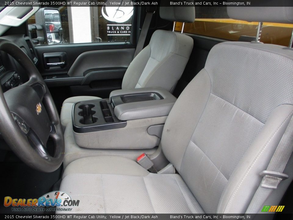 2015 Chevrolet Silverado 3500HD WT Regular Cab Utility Yellow / Jet Black/Dark Ash Photo #7