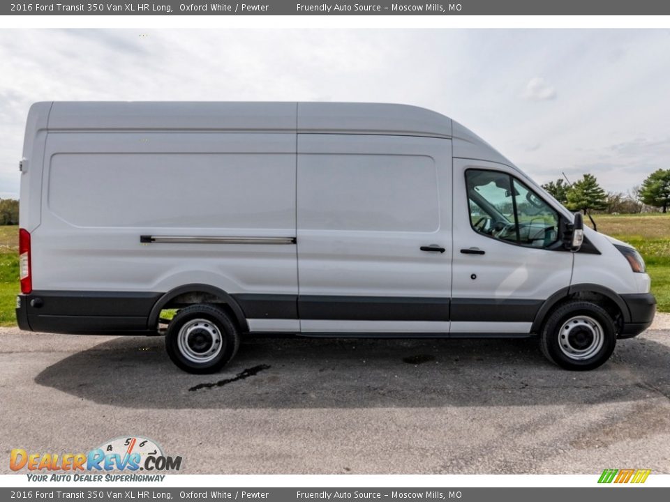 Oxford White 2016 Ford Transit 350 Van XL HR Long Photo #3