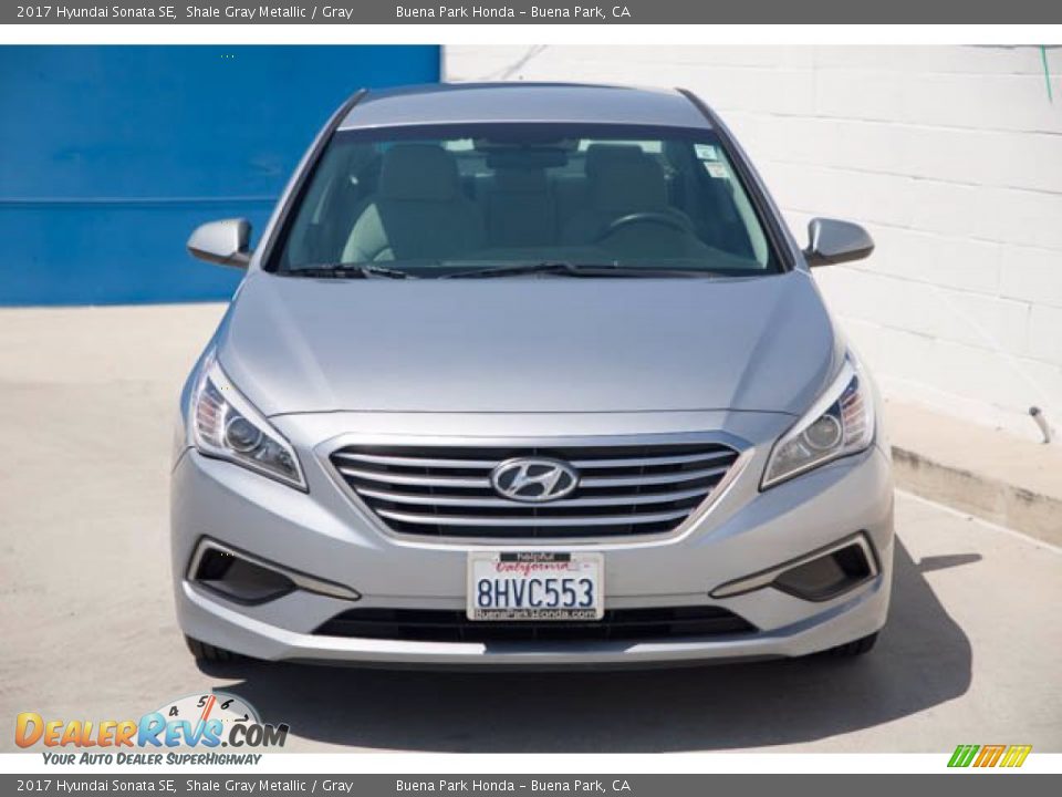 2017 Hyundai Sonata SE Shale Gray Metallic / Gray Photo #7