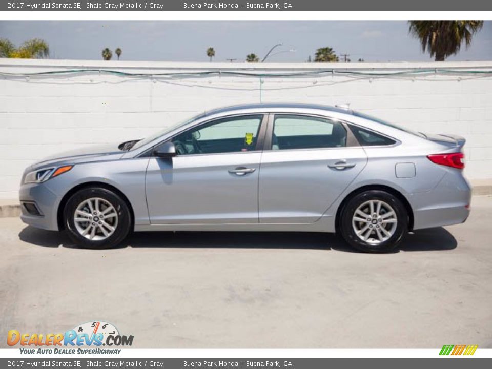 2017 Hyundai Sonata SE Shale Gray Metallic / Gray Photo #10