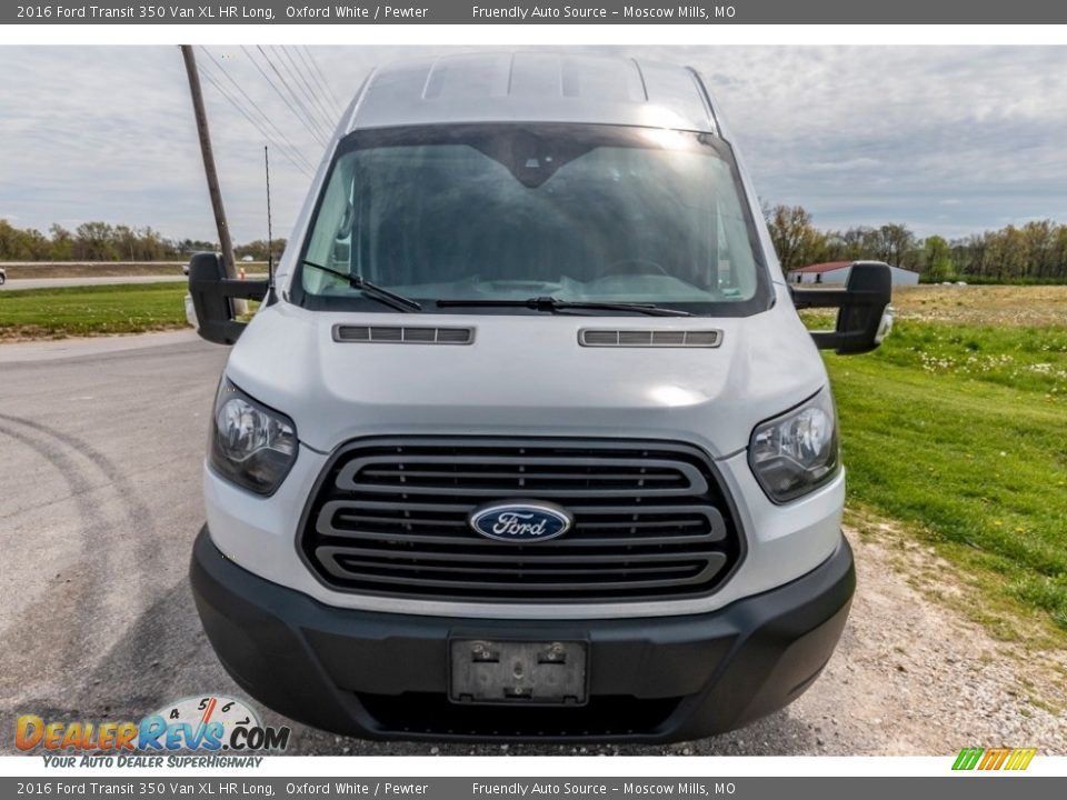 2016 Ford Transit 350 Van XL HR Long Oxford White / Pewter Photo #9