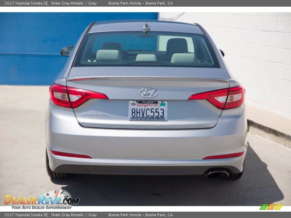 2017 Hyundai Sonata SE Shale Gray Metallic / Gray Photo #11