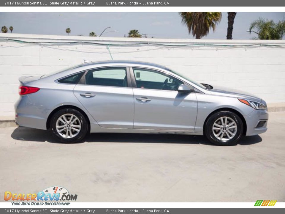 2017 Hyundai Sonata SE Shale Gray Metallic / Gray Photo #14