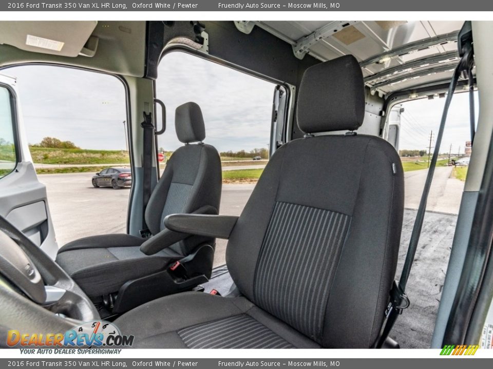 Front Seat of 2016 Ford Transit 350 Van XL HR Long Photo #17