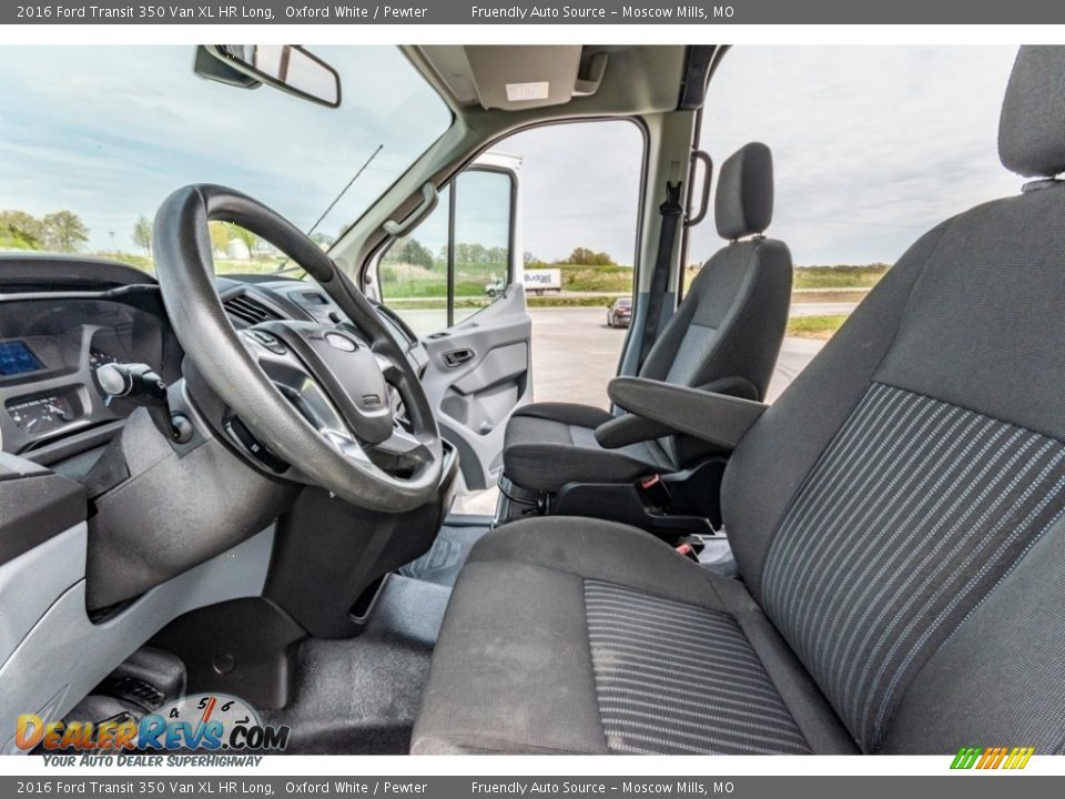 2016 Ford Transit 350 Van XL HR Long Oxford White / Pewter Photo #18