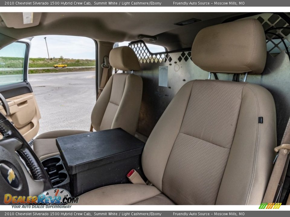 Front Seat of 2010 Chevrolet Silverado 1500 Hybrid Crew Cab Photo #19