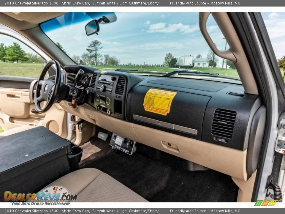 Dashboard of 2010 Chevrolet Silverado 1500 Hybrid Crew Cab Photo #32