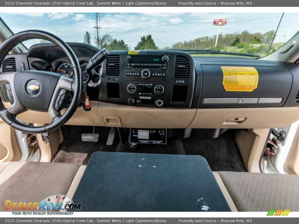 Dashboard of 2010 Chevrolet Silverado 1500 Hybrid Crew Cab Photo #35