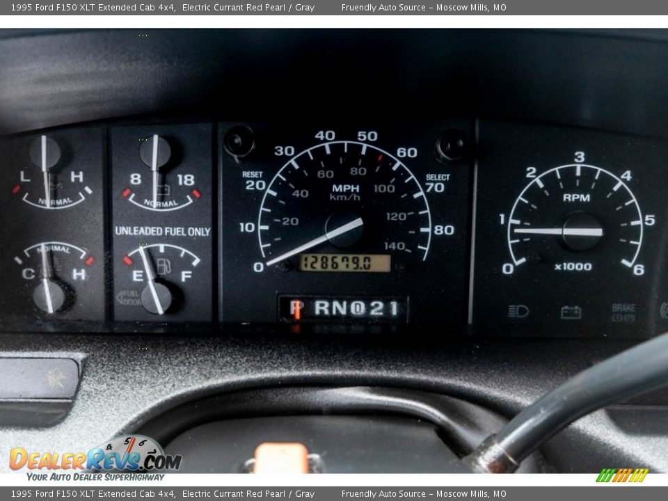 1995 Ford F150 XLT Extended Cab 4x4 Gauges Photo #34