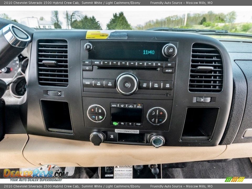 Controls of 2010 Chevrolet Silverado 1500 Hybrid Crew Cab Photo #36