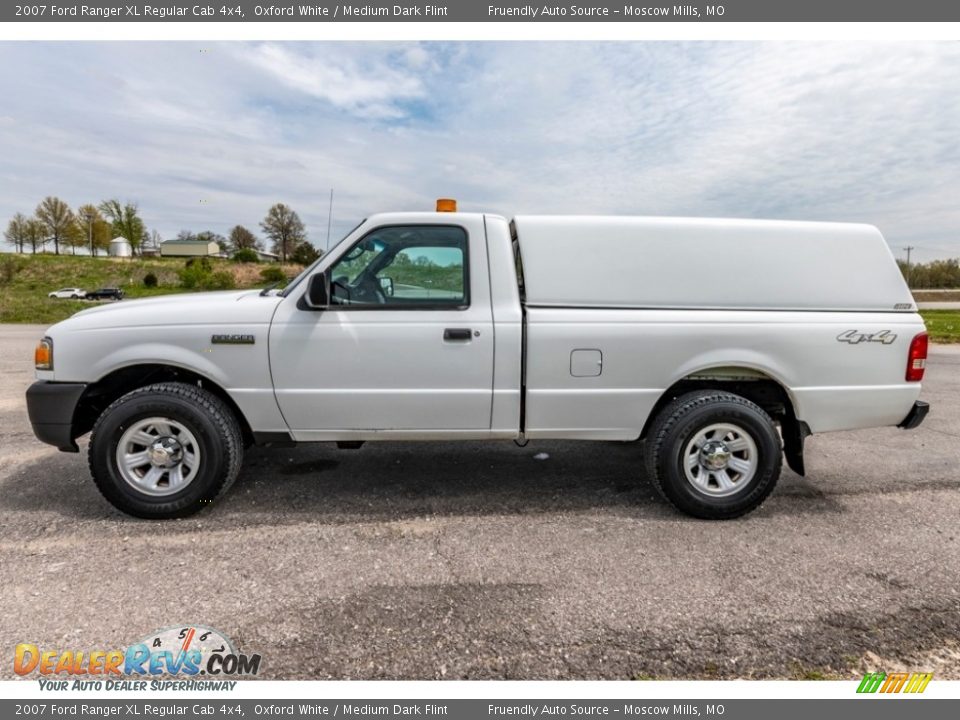 Oxford White 2007 Ford Ranger XL Regular Cab 4x4 Photo #7