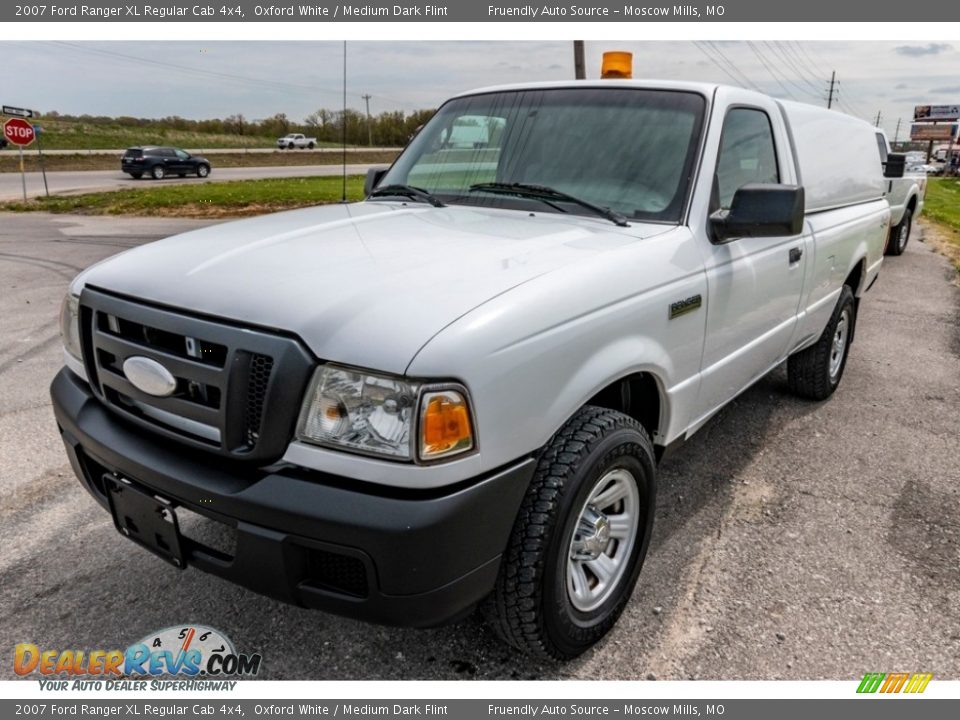 Oxford White 2007 Ford Ranger XL Regular Cab 4x4 Photo #8