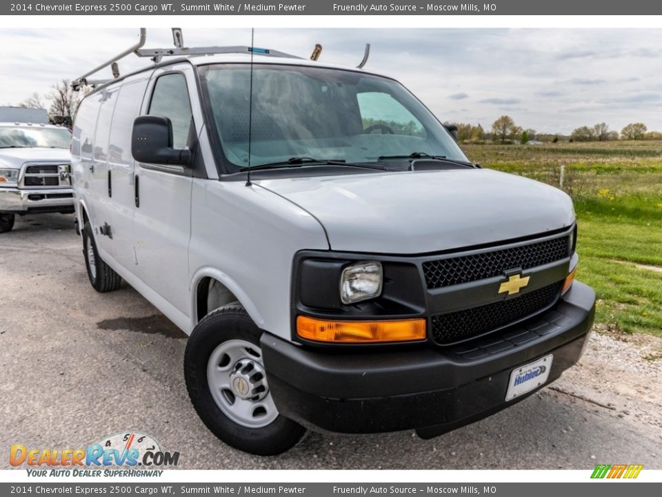 2014 Chevrolet Express 2500 Cargo WT Summit White / Medium Pewter Photo #1
