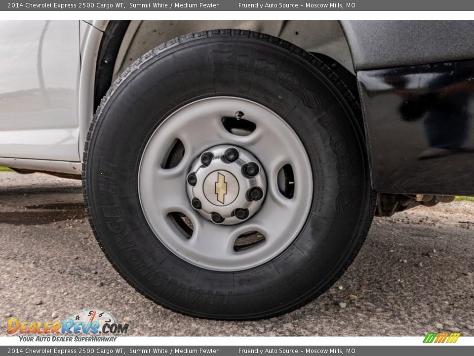 2014 Chevrolet Express 2500 Cargo WT Summit White / Medium Pewter Photo #2