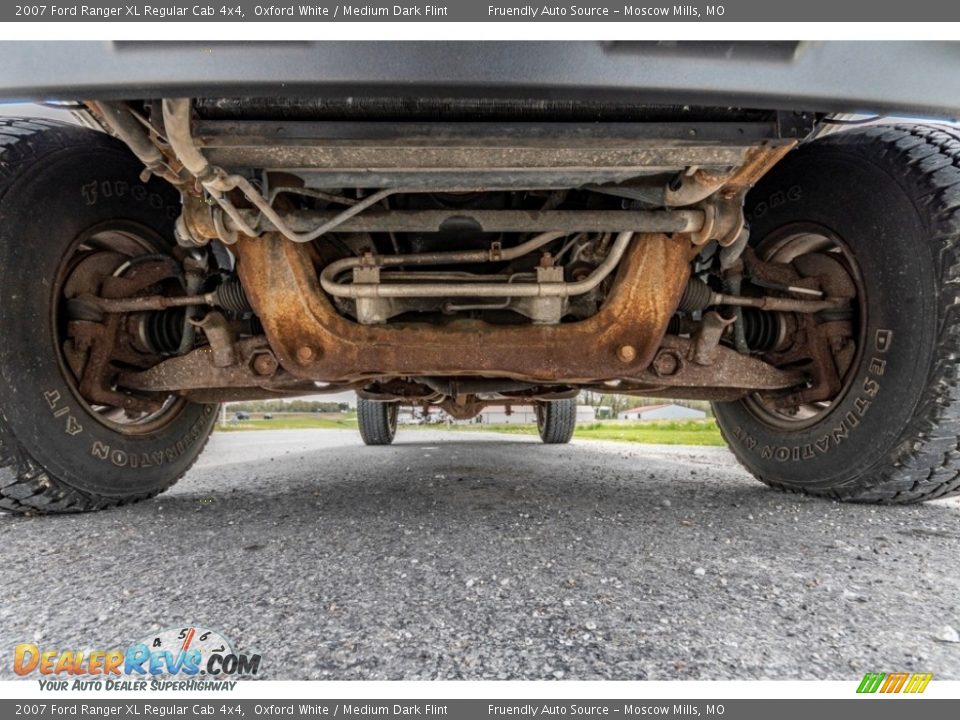 Undercarriage of 2007 Ford Ranger XL Regular Cab 4x4 Photo #10