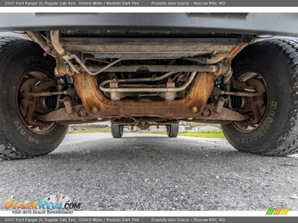 Undercarriage of 2007 Ford Ranger XL Regular Cab 4x4 Photo #10