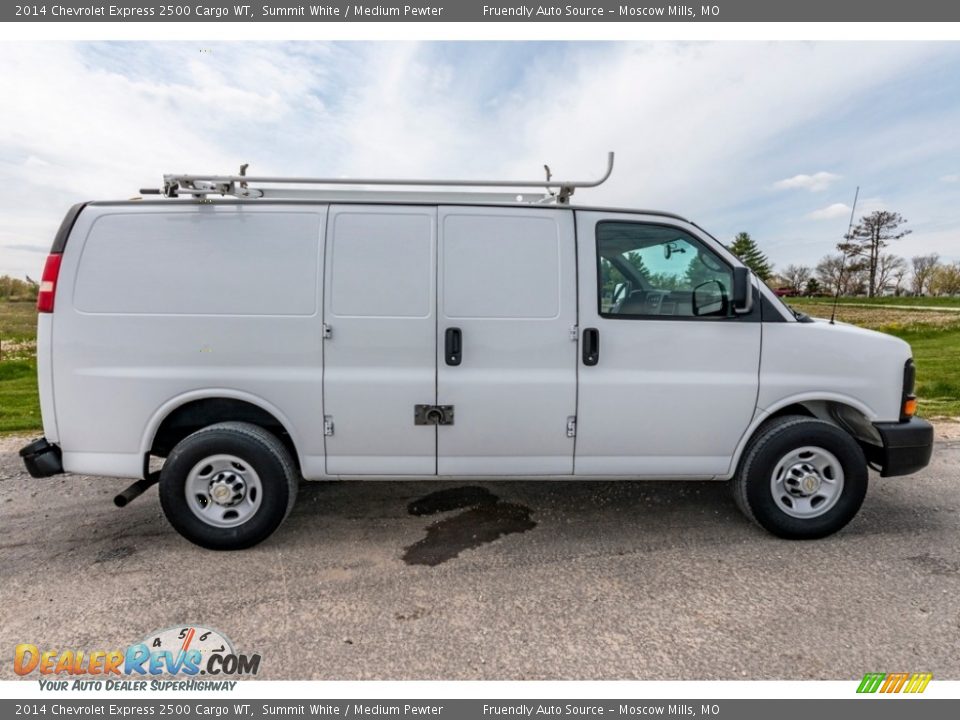 2014 Chevrolet Express 2500 Cargo WT Summit White / Medium Pewter Photo #3