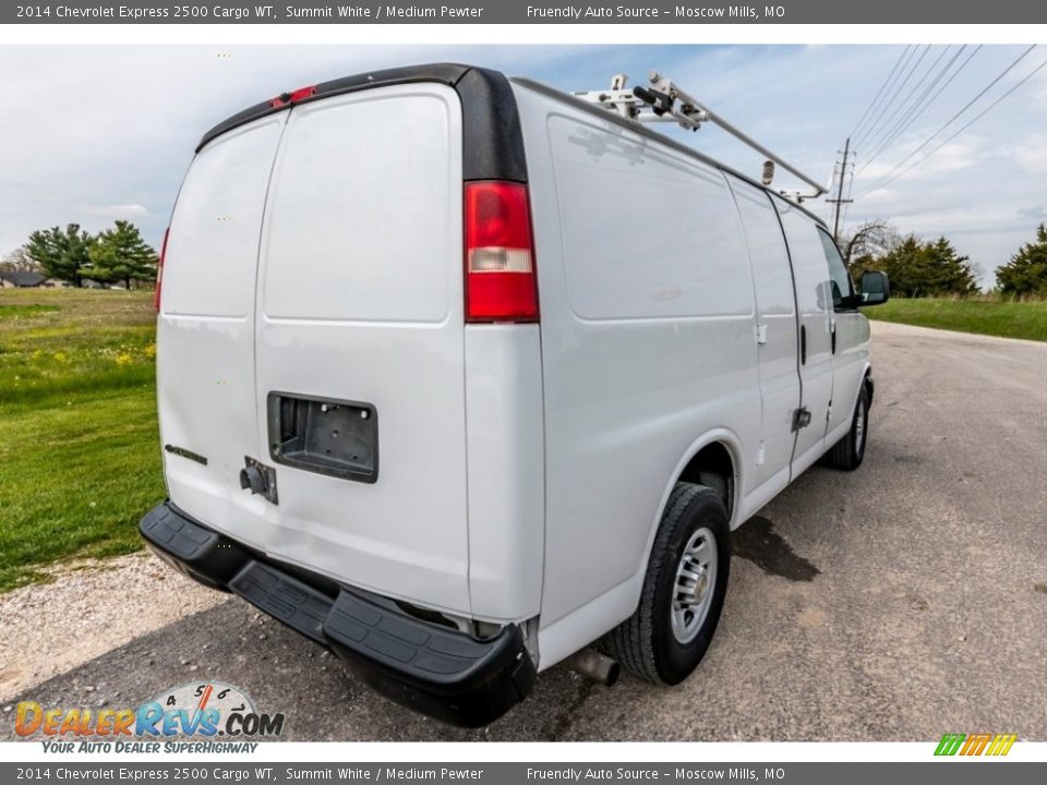2014 Chevrolet Express 2500 Cargo WT Summit White / Medium Pewter Photo #4