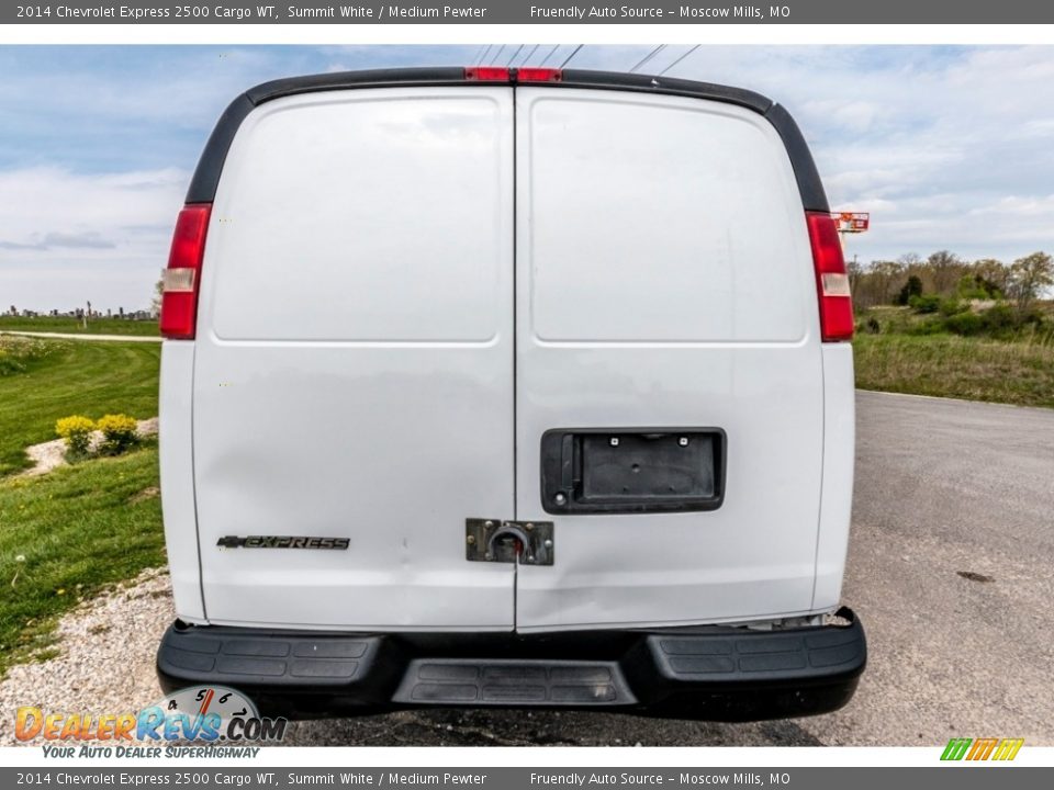 2014 Chevrolet Express 2500 Cargo WT Summit White / Medium Pewter Photo #5