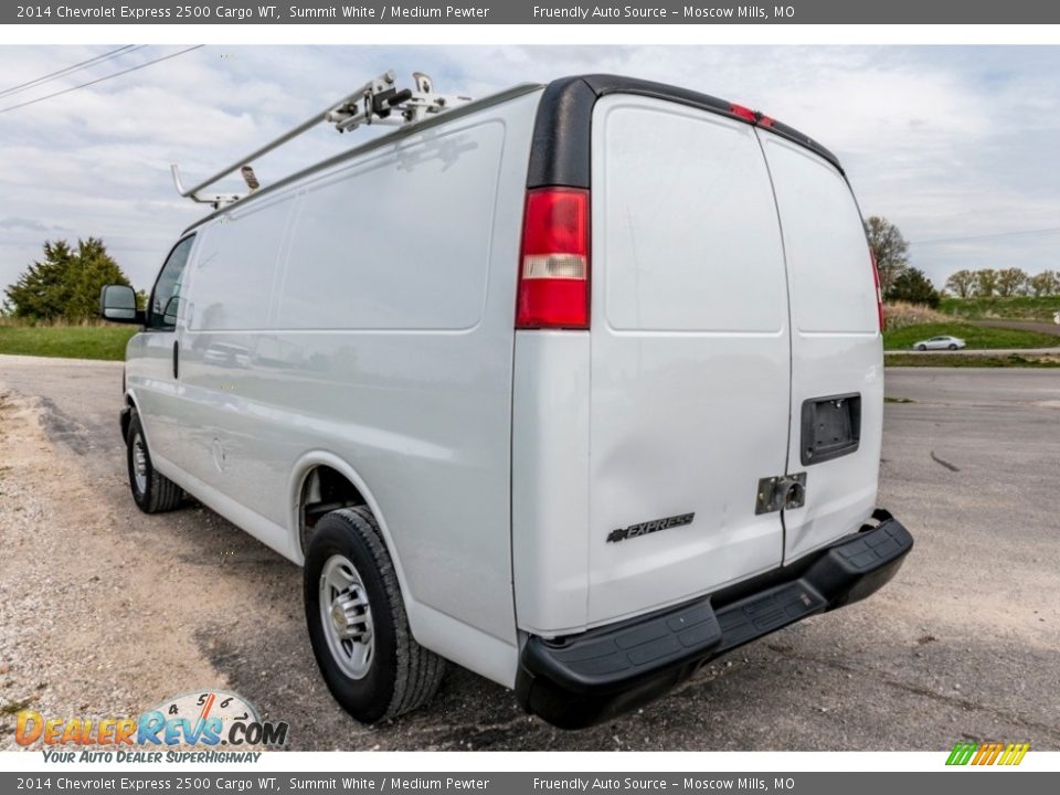 2014 Chevrolet Express 2500 Cargo WT Summit White / Medium Pewter Photo #6